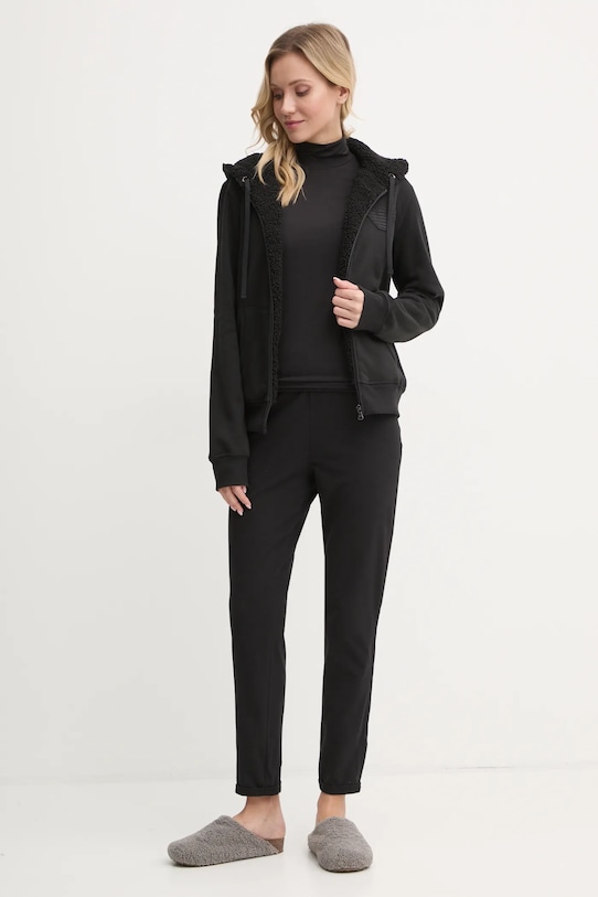 Tričko s dlhým rukávom Emporio Armani Underwear 164633.4F224 čierna AW24