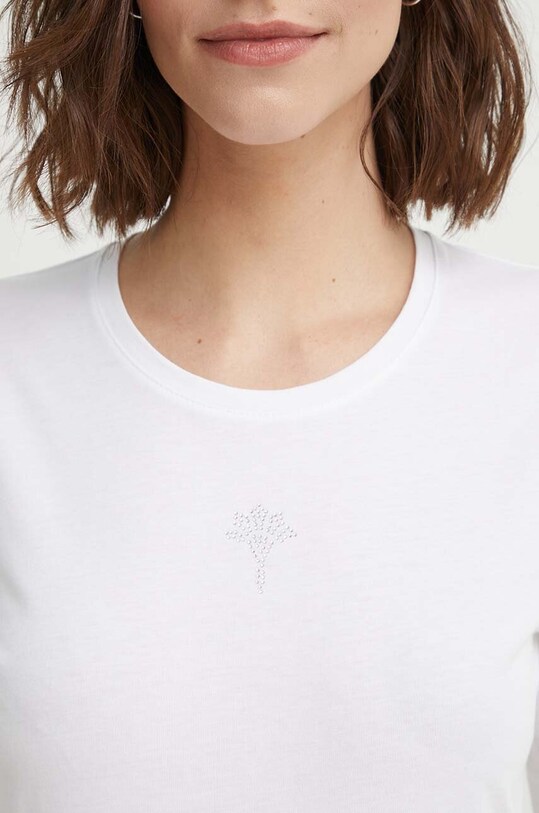 Joop! top a maniche lunghe in cotone 30042810 bianco