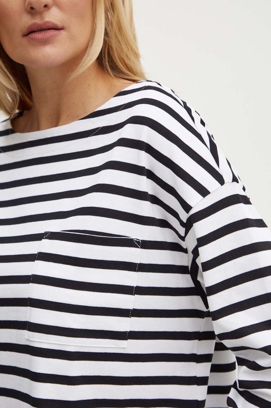 MAX&Co. longsleeve bawełniany 2426946021200 czarny