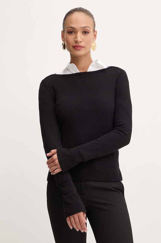 MAX&Co. pulover subtiri negru 2428369974200