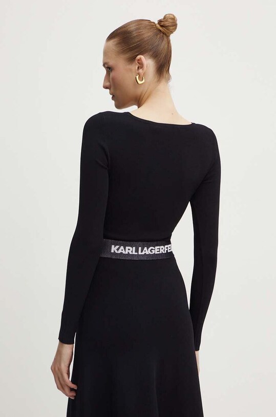 Odjeća Bodi Karl Lagerfeld 245W2005 crna