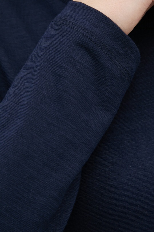 United Colors of Benetton longsleeve bawełniany 3BVXD107Y granatowy
