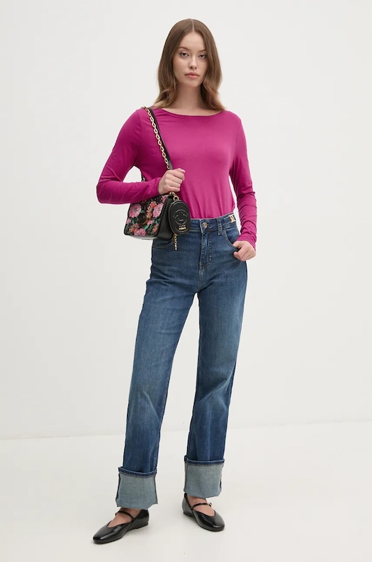 United Colors of Benetton longsleeve din bumbac 3096D102Q roz AW24