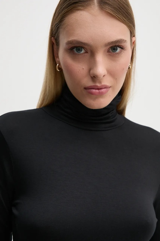 United Colors of Benetton longsleeve czarny 3Z12D2010