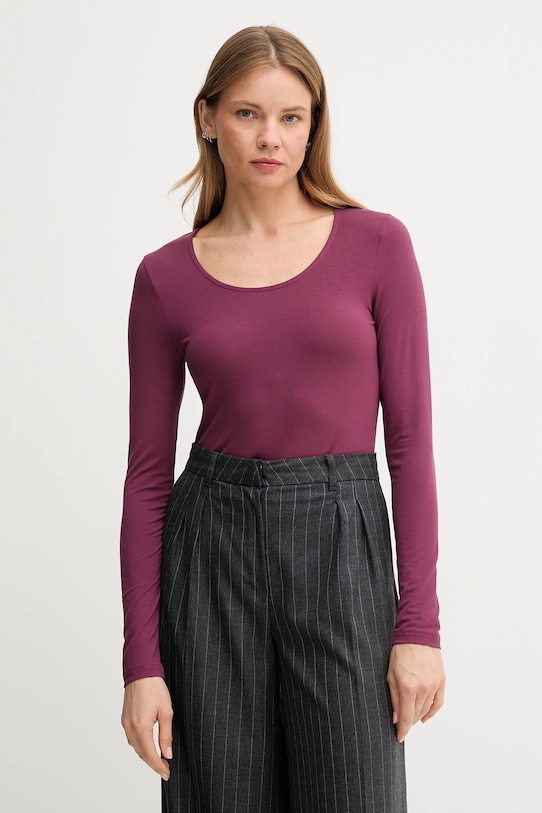 United Colors of Benetton t-shirt pozostałe fioletowy 3Z12D1080