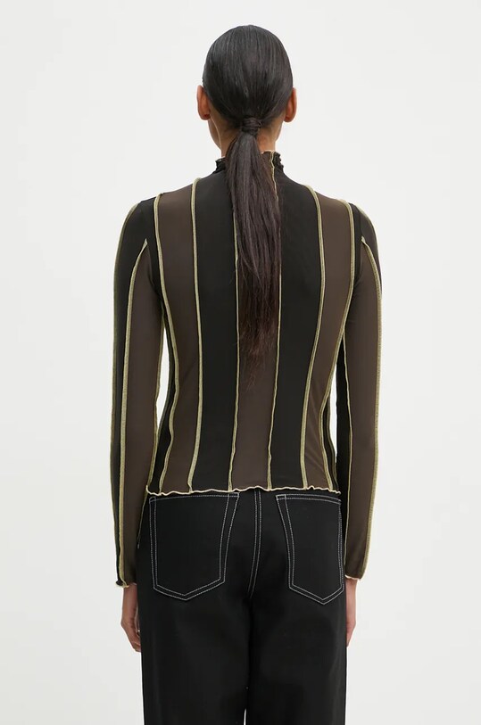 Îmbrăcăminte Sunnei longsleeve RTWWTOP003 maro