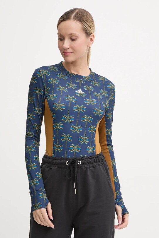 adidas body x Farm Rio cu modele bleumarin IV9742