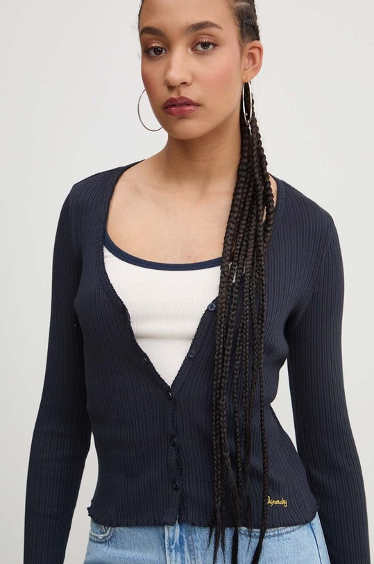 Superdry cardigan din bumbac bleumarin W6011953A.98T