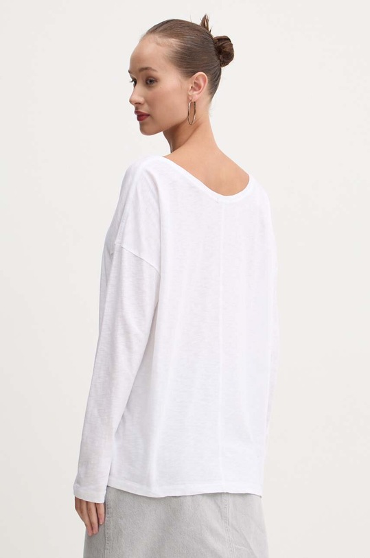 Oblečení Tričko s dlouhým rukávem Superdry W6011975A.01C bílá