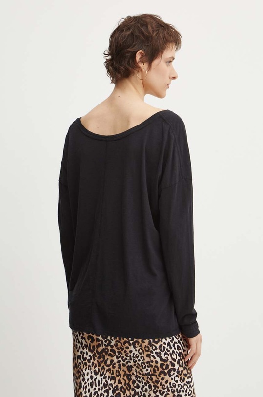 Oblečení Tričko s dlouhým rukávem Superdry W6011975A.02A černá