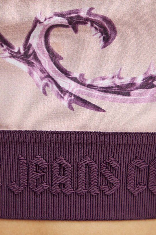 Лонгслів Versace Jeans Couture 77HAH218.JS360 рожевий