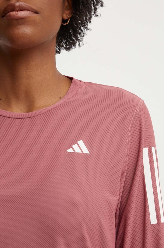 Majica dugih rukava za trčanje adidas Performance Own The Run Base IM5405 roza