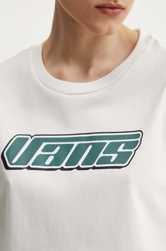 Vans longsleeve din bumbac VN000J4KFS81 bej
