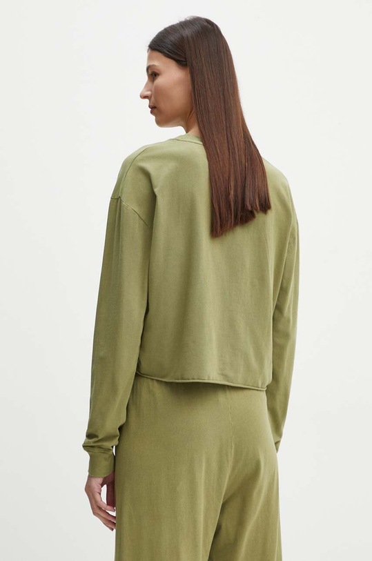 Îmbrăcăminte American Vintage longsleeve PYM02BH24 verde