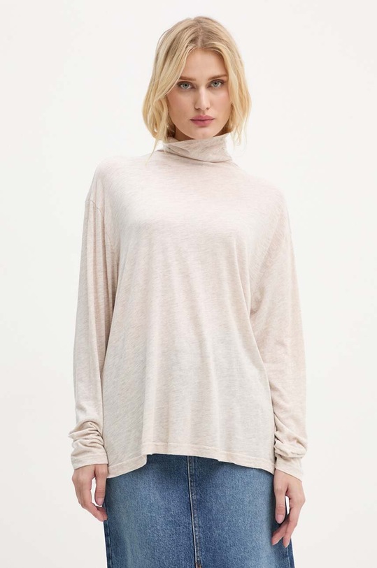 American Vintage longsleeve uni bej JAC02BH24