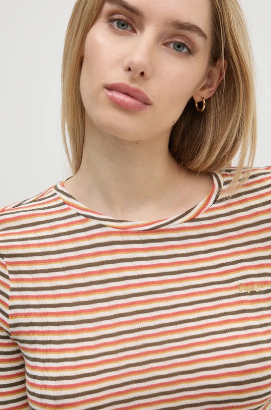 Μπλουζάκι Pepe Jeans FLEUR πολύχρωμο PL505938