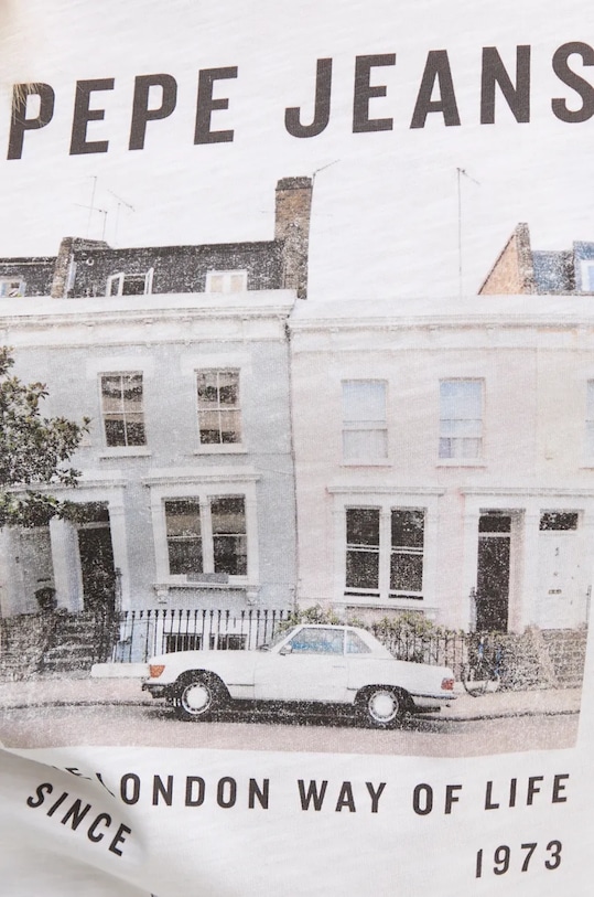 Pepe Jeans longsleeve GWEN PL505977 alb