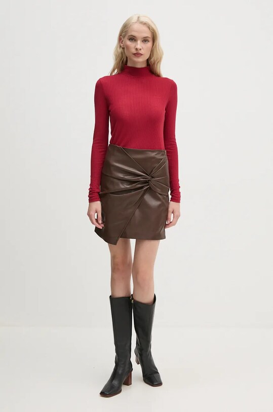 Tričko s dlhým rukávom Pepe Jeans FLORY PL505978 červená AW24