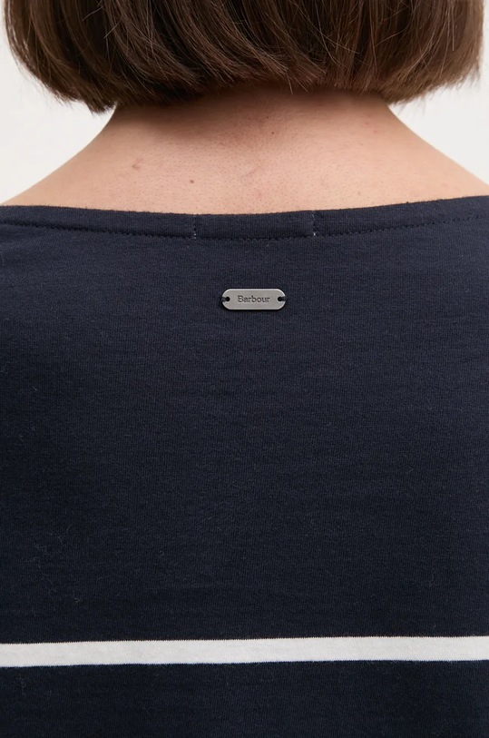 Barbour longsleeve din bumbac LML0704 bleumarin