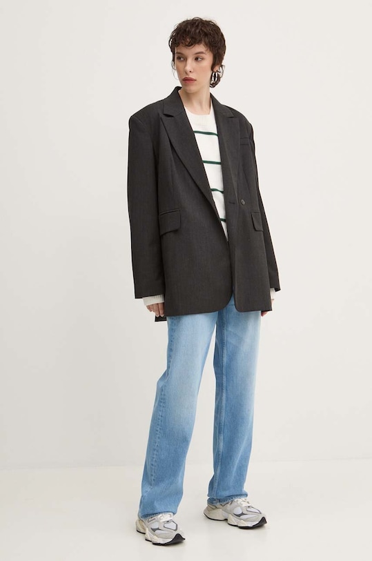 Hollister Co. sweter KI350.4173.104 biały AW24