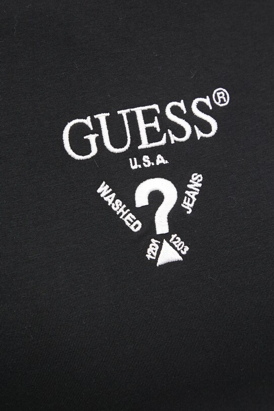 Majica dugih rukava Guess COLETTE V4YI23.KCDH1 crna
