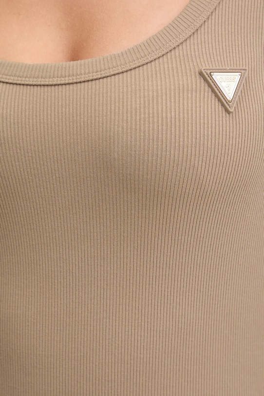 Majica dugih rukava Guess V4BP07.K8RT2 bež