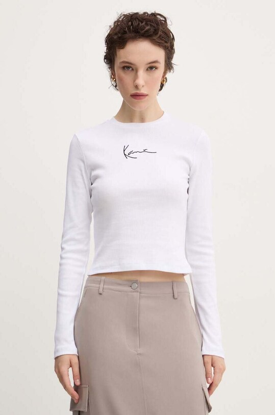 Karl Kani longsleeve imprimeu alb 61240014