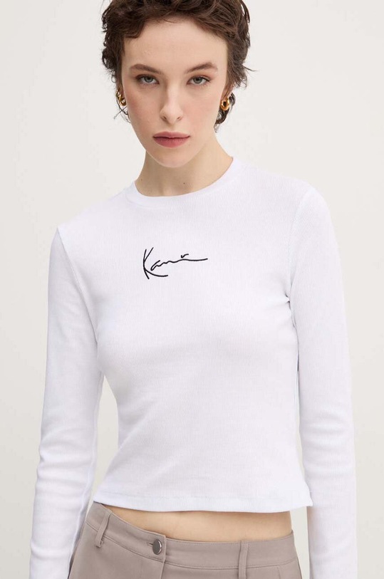 Лонгслів Karl Kani білий 61240014
