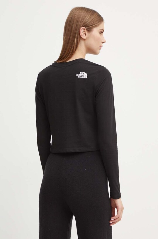 Oblečení Tričko s dlouhým rukávem The North Face L/S Simple Dome Crop Tee NF0A89FKJK31 černá
