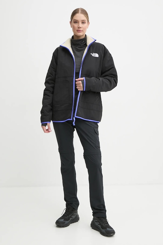 Спортен суичър The North Face Flex Warm Funnel NF0A894N5S51 сив AW24