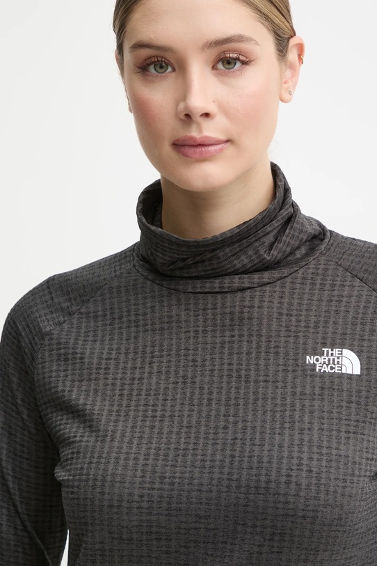 Спортен суичър The North Face Flex Warm Funnel сив NF0A894N5S51