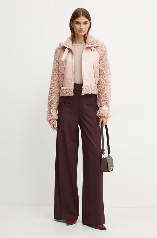 Лонгслів з домішкою вовни MAX&Co. 2426976013200 бежевий AW24