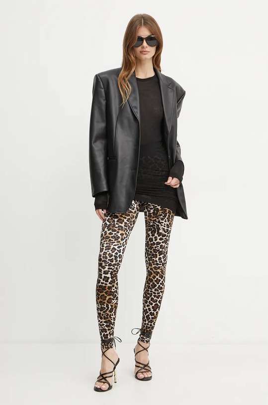 MAX&Co. longsleeve z domieszką wełny 2426976013200 czarny AW24