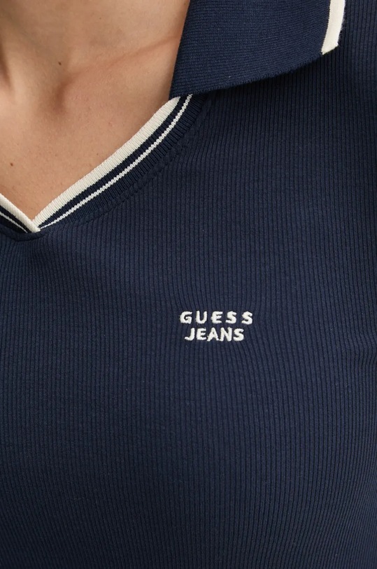 Longsleeve Guess Jeans W4BP49.KA0H1 σκούρο μπλε