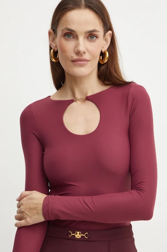 Guess longsleeve AMIRA bordowy W4BP09.KCDE0