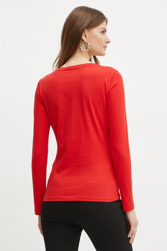 Одежда Хлопковый лонгслив Guess W4BI29.I3Z14 красный