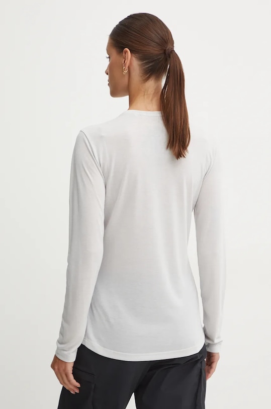 Oblečení Sportovní tričko s dlouhým rukávem Jack Wolfskin Vonnan A60290 šedá