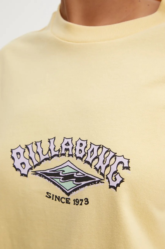 Majica kratkih rukava Billabong Since 73 EBJZT00350 zlatna