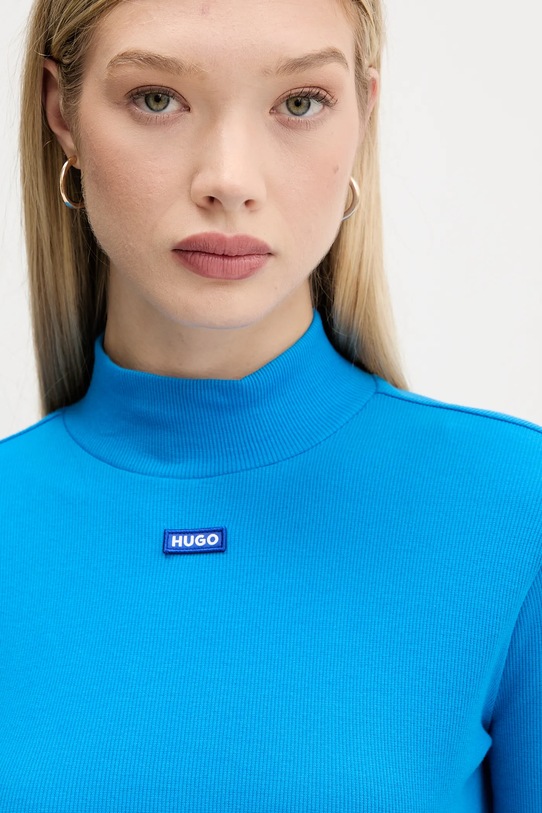 Μακρυμάνικο Hugo Blue τιρκουάζ 50525318