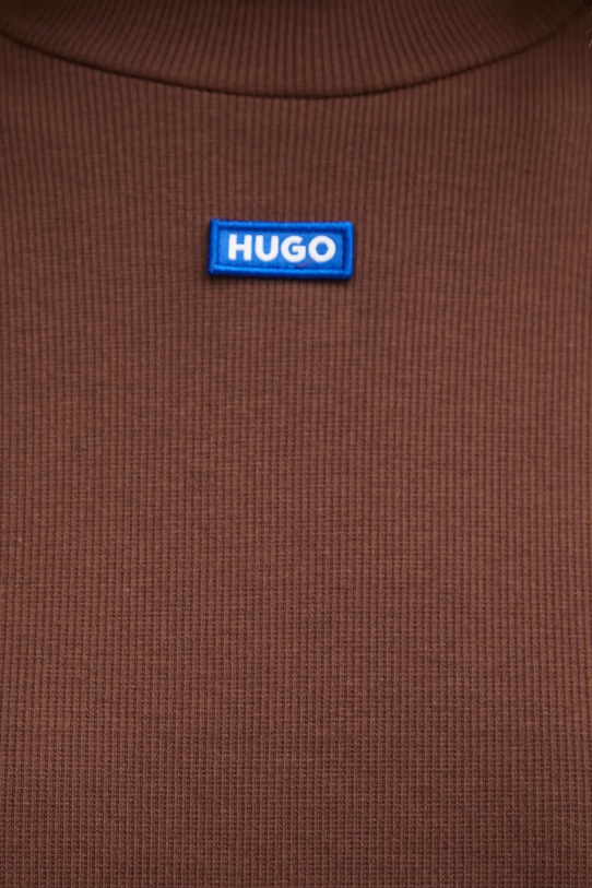 Hugo Blue longsleeve Easy Longsleeve_B 50525318 brązowy