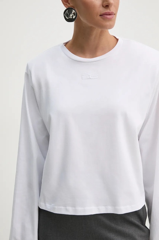 Gestuz longsleeve uni alb 10909438