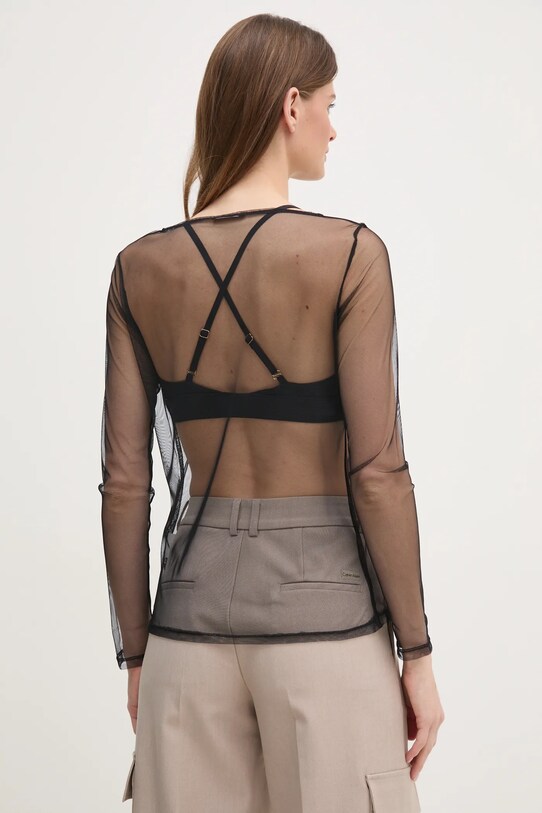 Одежда Блузка Sisley 39ZHL106P чёрный