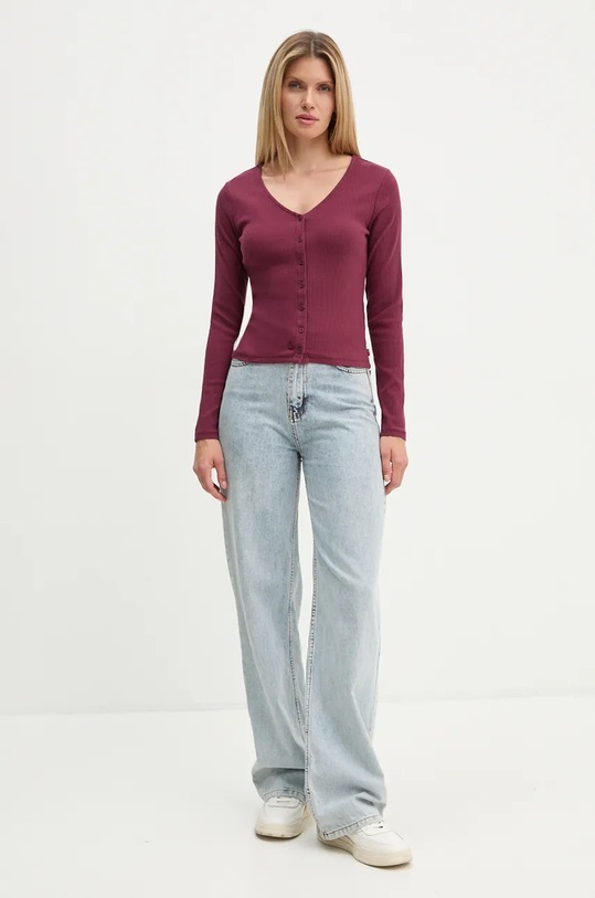 Levi's hosszú ujjú A8783 burgundia AW24