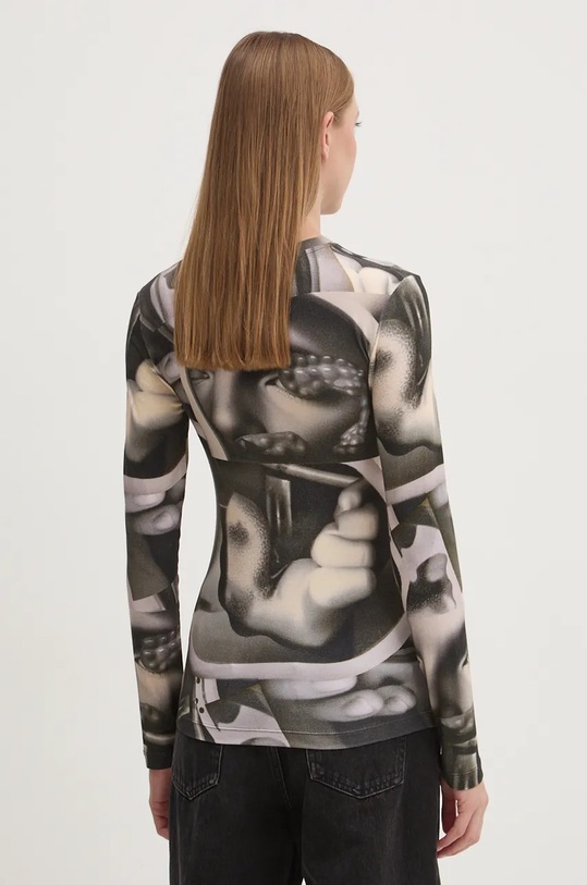 Abbigliamento Desigual camicia a maniche lunghe SURREALISMO 24WWTK49 verde