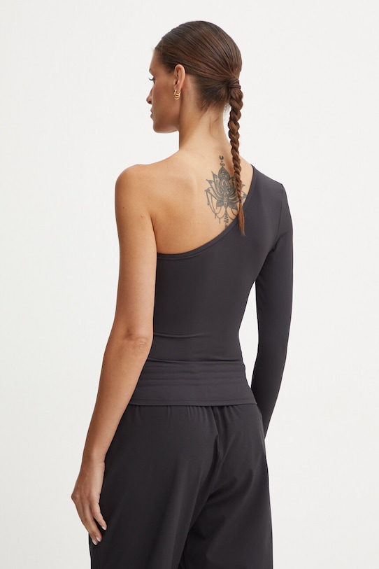 Oblečení Tričko s dlouhým rukávem P.E Nation Foundation Asymmetric LS 243L254 černá