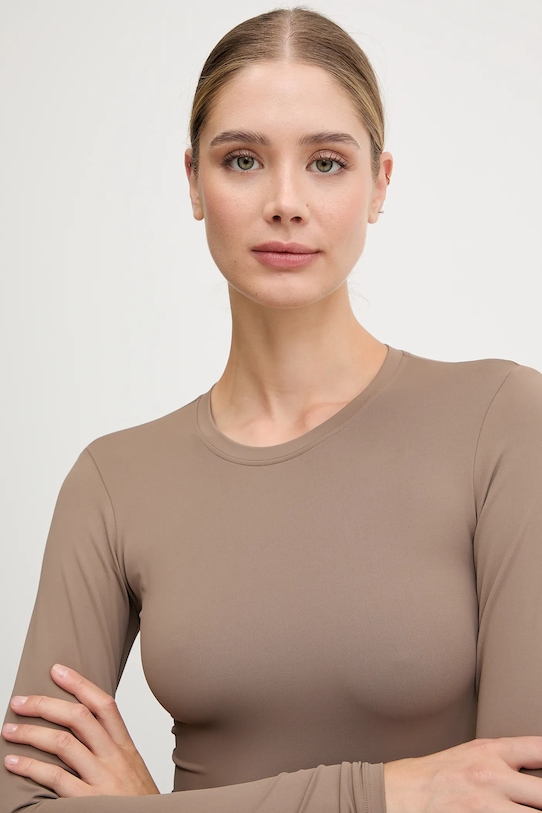 P.E Nation longsleeve Foundation LS brązowy 243L265