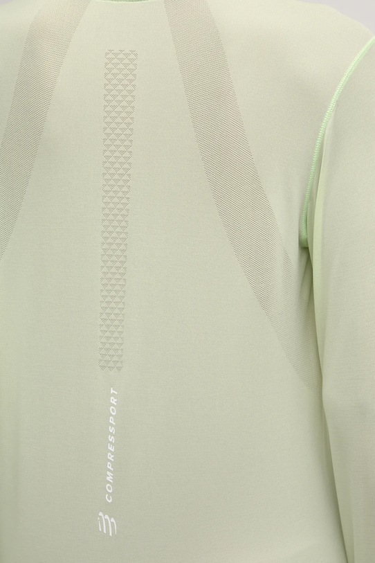 Compressport longsleeve da corsa Performance ATSW495 verde