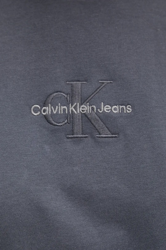 Pamučna majica dugih rukava Calvin Klein Jeans J20J224200 siva