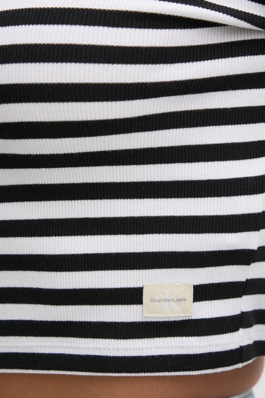 Majica kratkih rukava Calvin Klein Jeans J20J224196 crna