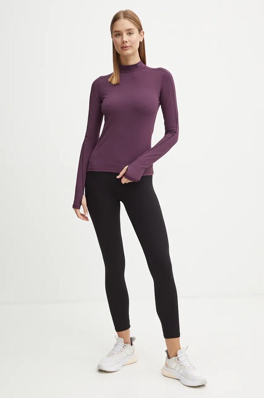 Лонгслів для тренувань Reebok 100205683 бордо AW24